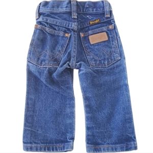 Vintage Wrangler Blue Jeans Toddler Size 1 Slim